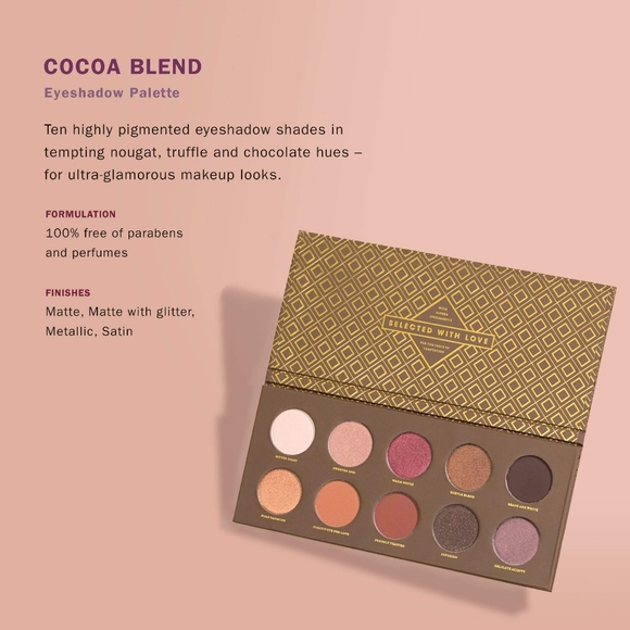 Zoeva Cocoa Blend 10-Shadow High Pigment Eyeshadow Palette - Picture 9 of 9